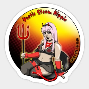 Devil Zero Two Sticker